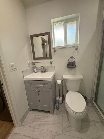 Brand new bathroom - 17606 Roscoe Blvd