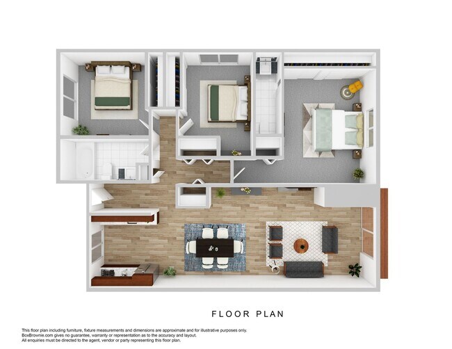 Floorplan - West on Murray Apartments
