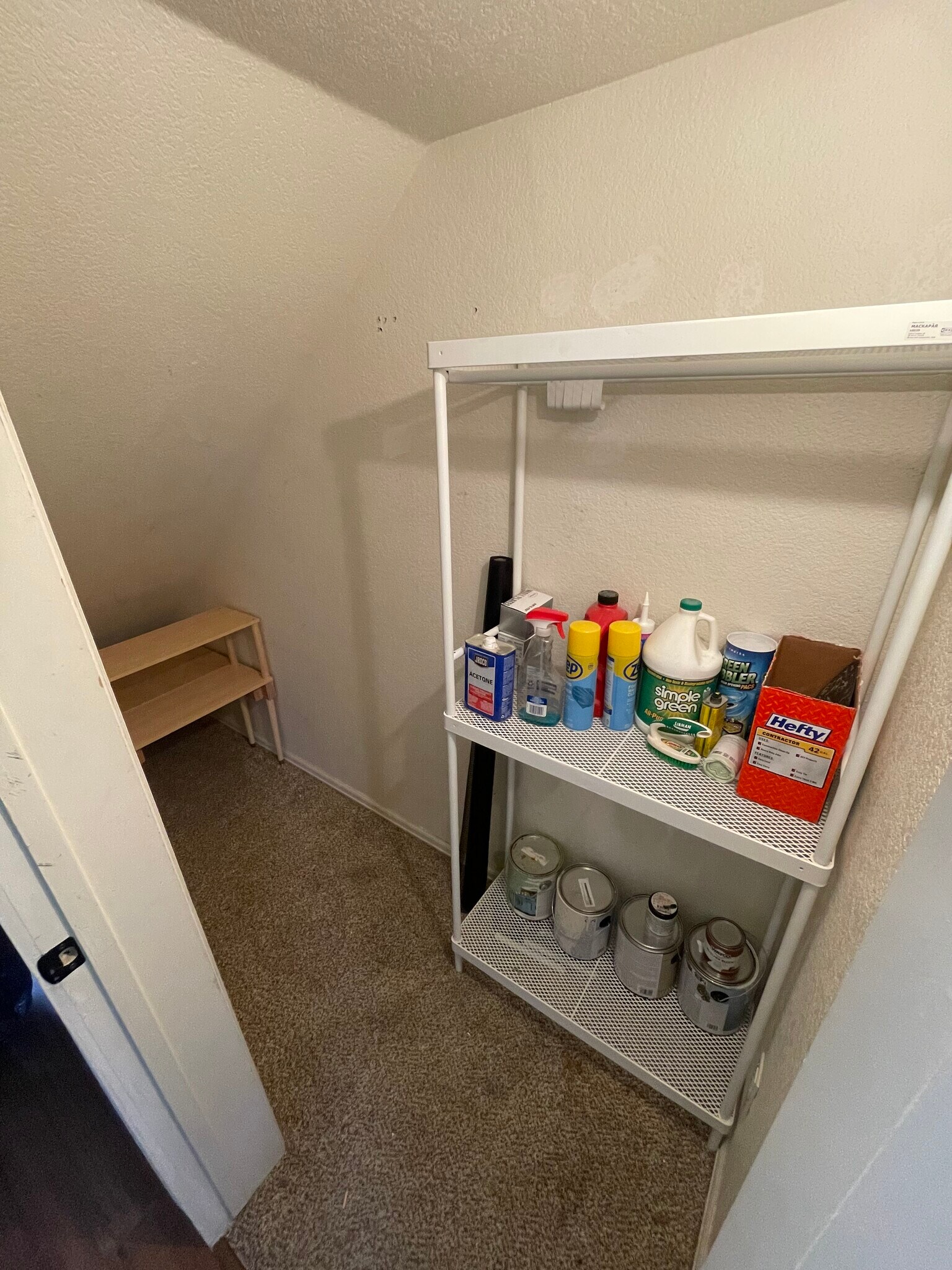 Under stair storage. Cleaning supplies included - 9056 Gale Blvd