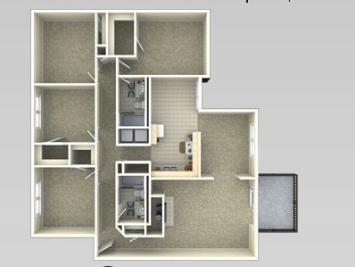 4BR/2BA - Lake House at Martin's Landing