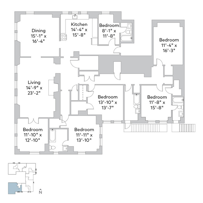 Floorplan - Cloisters