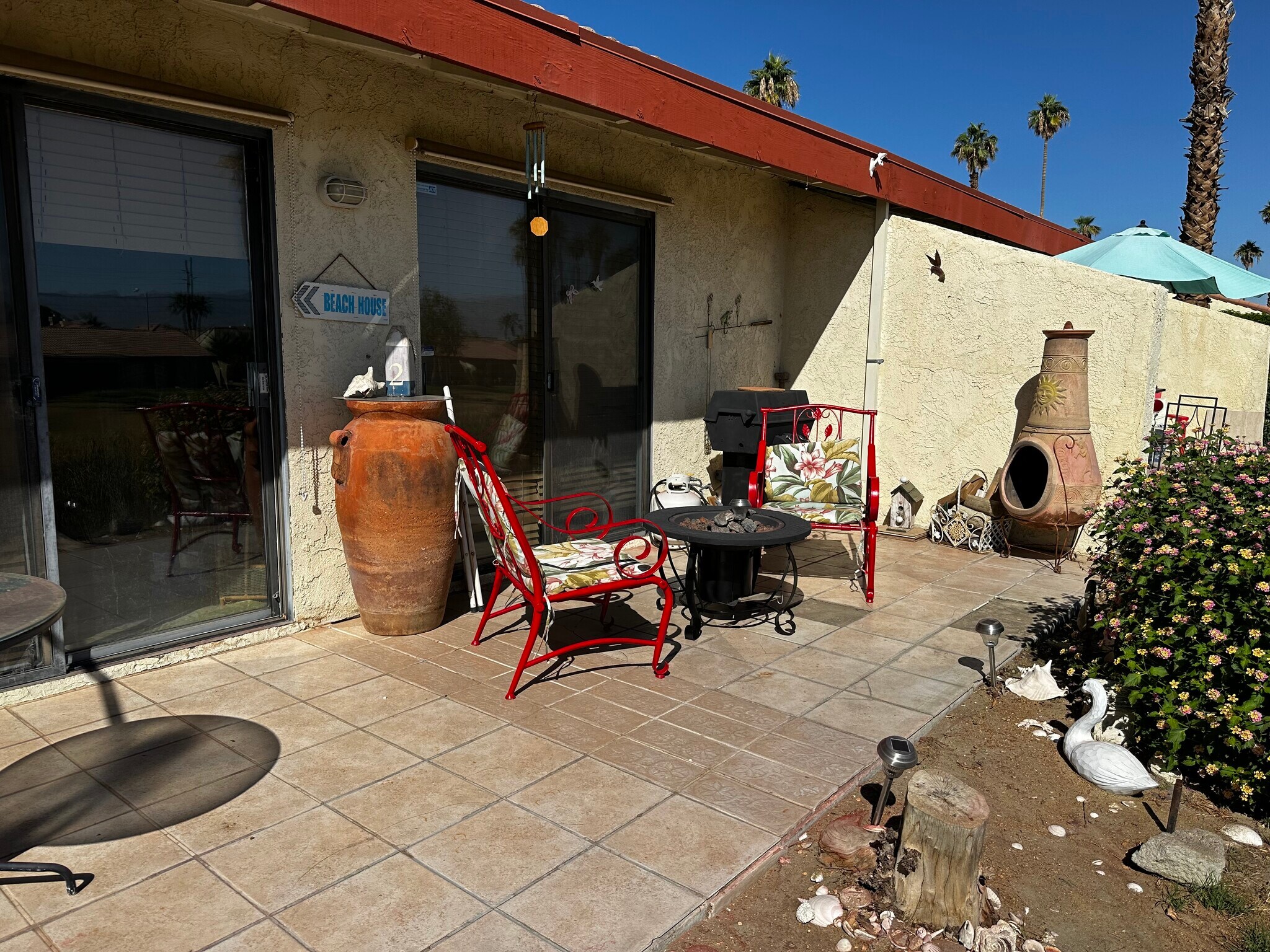 Patio off the dining room and living room - 49174 Wayne St