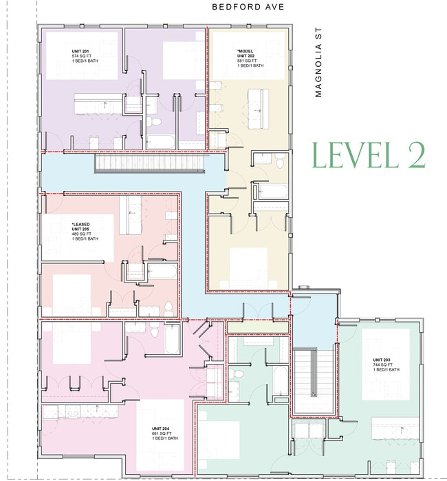 Floorplan - Palmera House Apartments