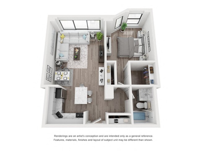 Floorplan - River North Park Apartments