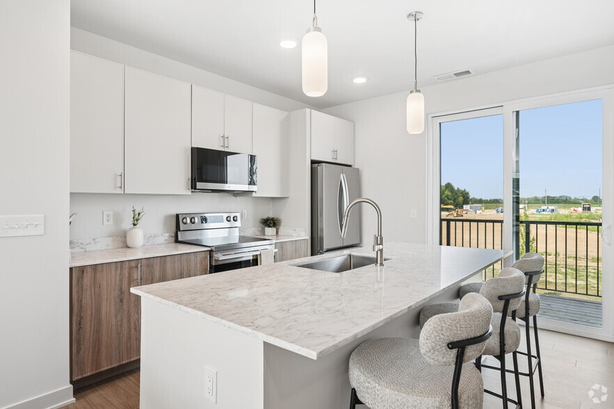 Calamus 2BR, 2.5BA - 1,287SF - Kitchen - Whitman Villas