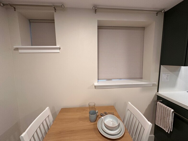 blackout shades - 2412 Columbia St SW