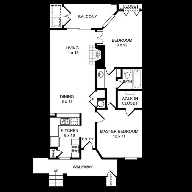2 BED 1 BATH - Winding Creek