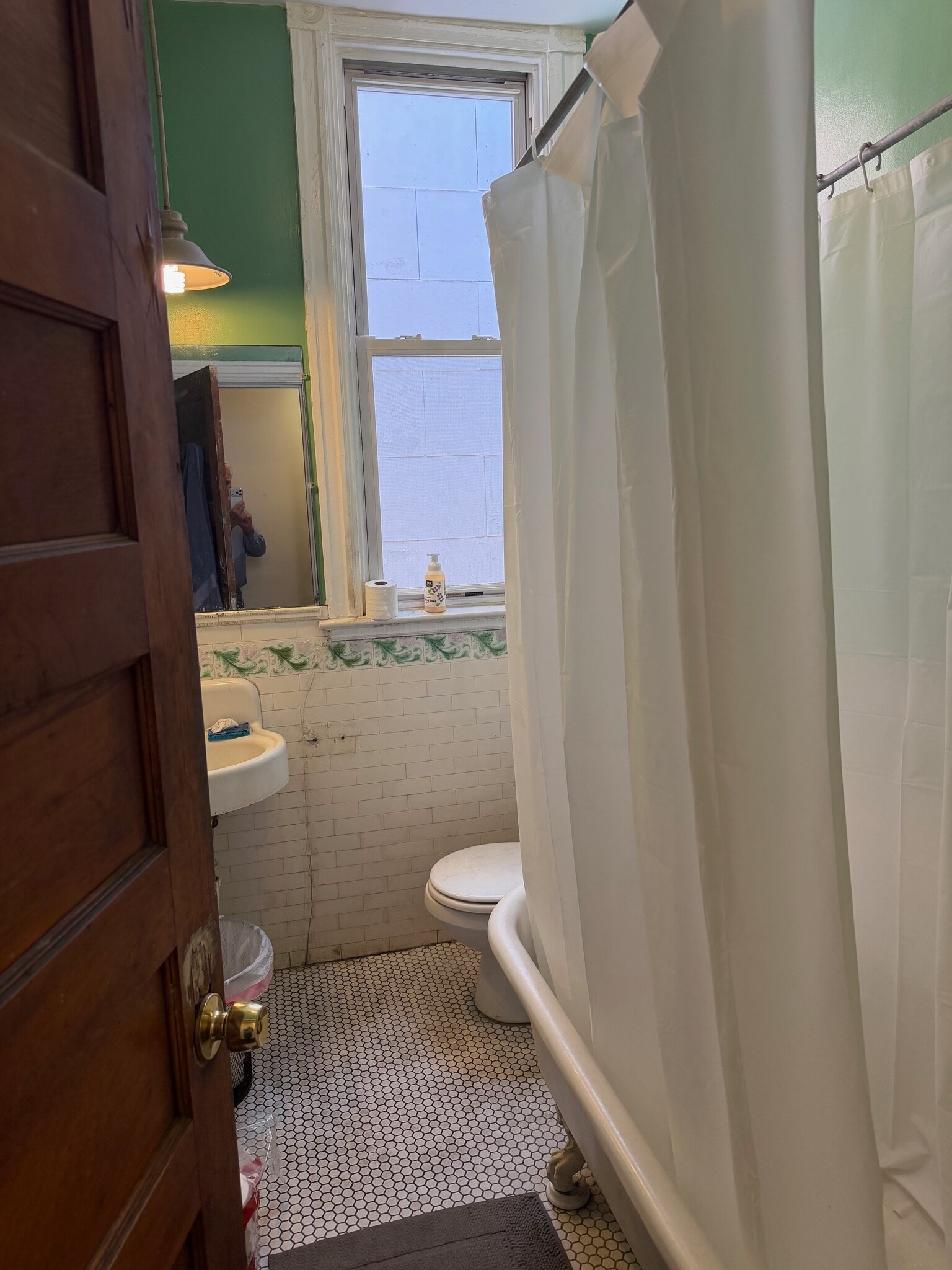 2nd floor bath, shared with only one other person - 1336 Kenyon St NW