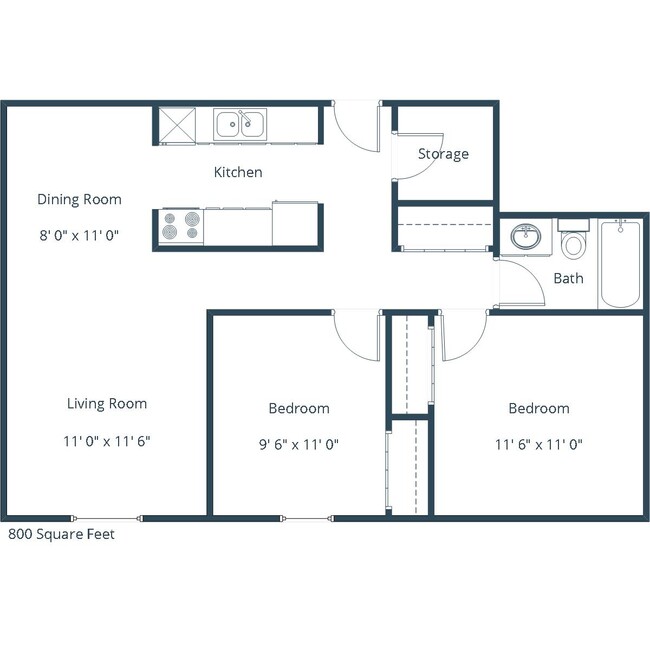 Floorplan - Parkwood East & West