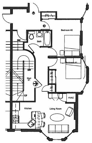 Floorplan - Ashford Street Apartments