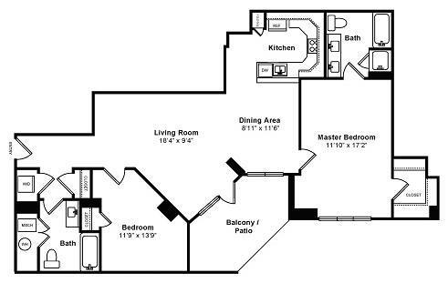 Floorplan - IO Piazza by Windsor