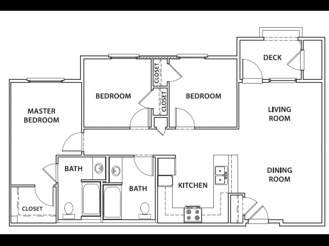 3BR/2BA - Terracina Apartments