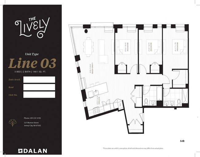 Floorplan - The Lively