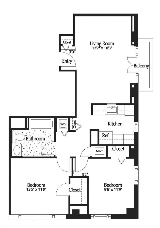 Floorplan - The Lexington at Market Square
