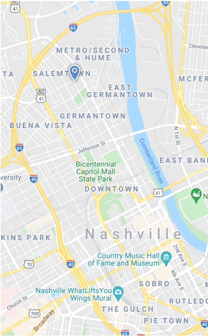 Location - Map - 321 Garfield St