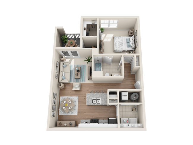 Floorplan - Hawthorne at the Bend