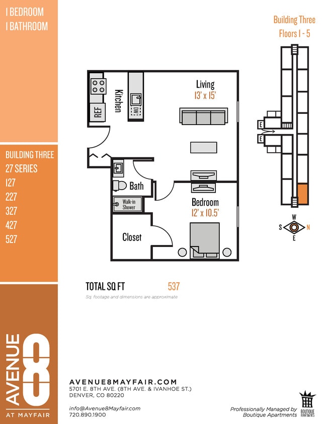 Floorplan - Avenue 8 at Mayfair
