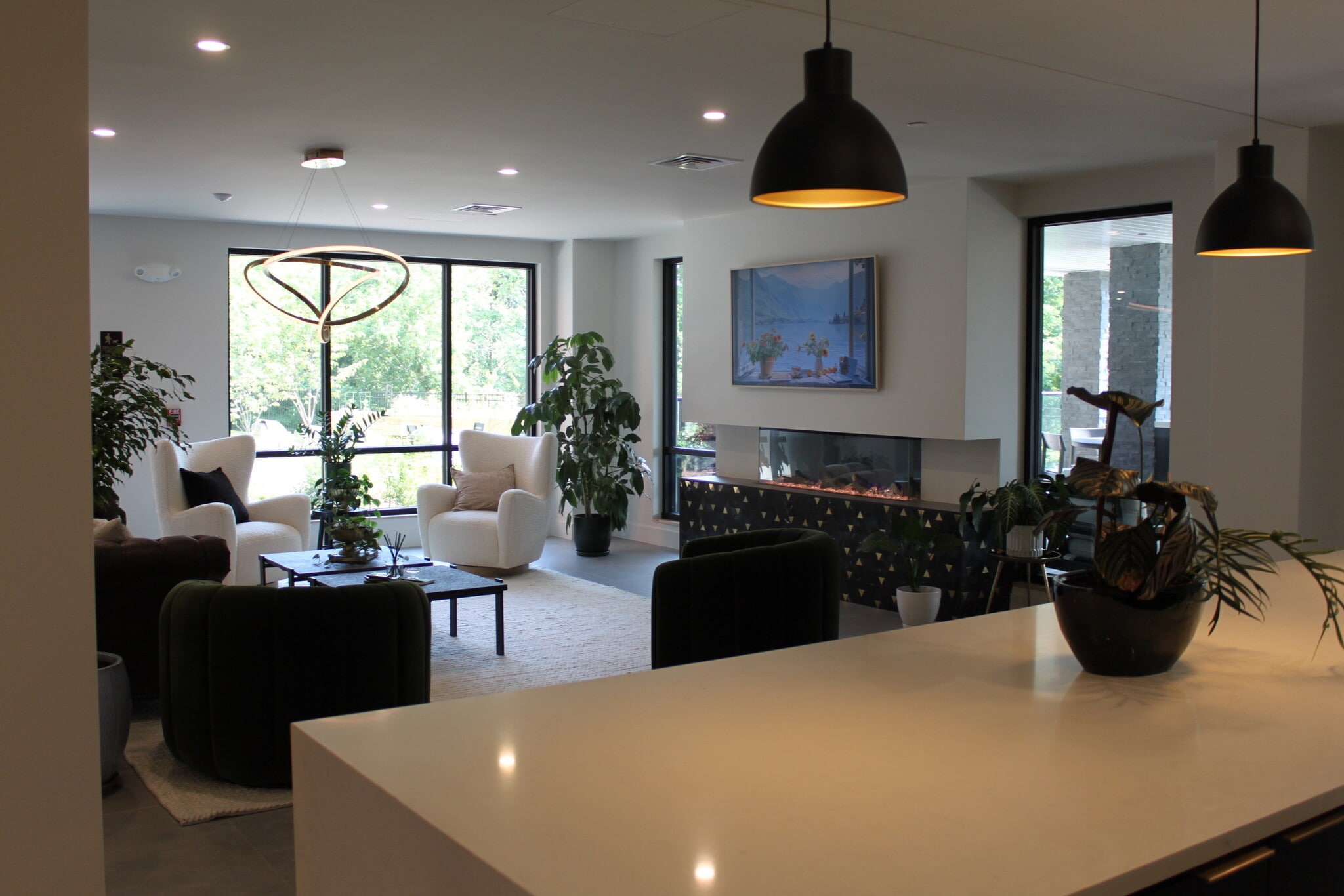 Community kitchen area - 125 Cambrian Way
