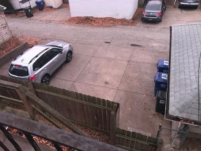 Parking in rear - 2608 Leclaire St