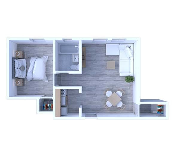 Floorplan - Park Wellington Apartments