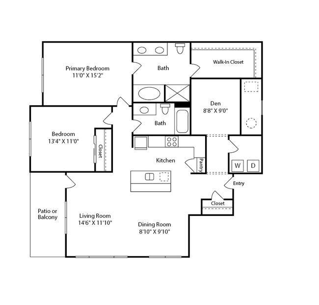 Floorplan - Iron Works Village