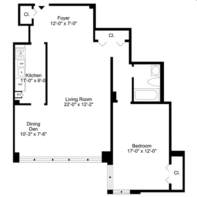 1BR/1BA - Briar Hill