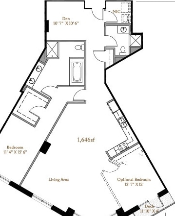2BR/2BA - The Westerly