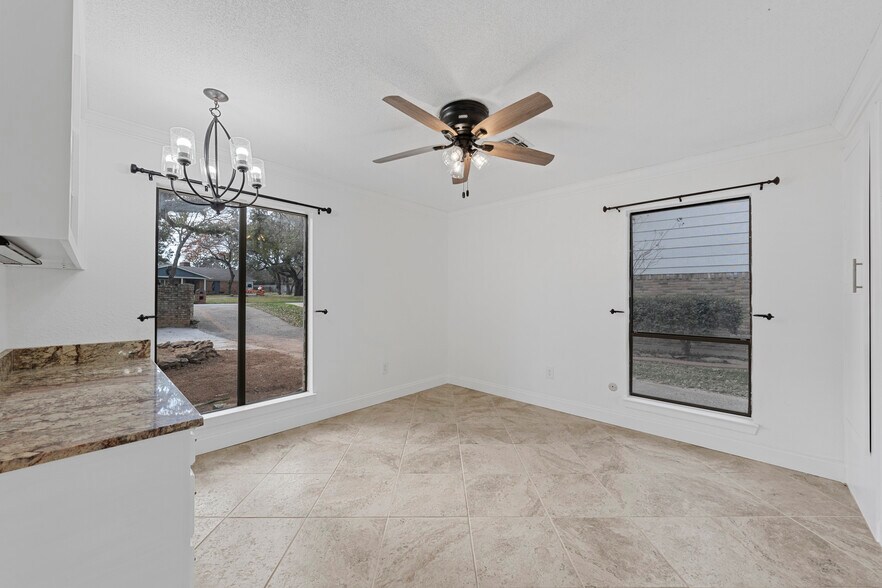 built in desk in bedroom #4 - 7105 Fish Pond Rd