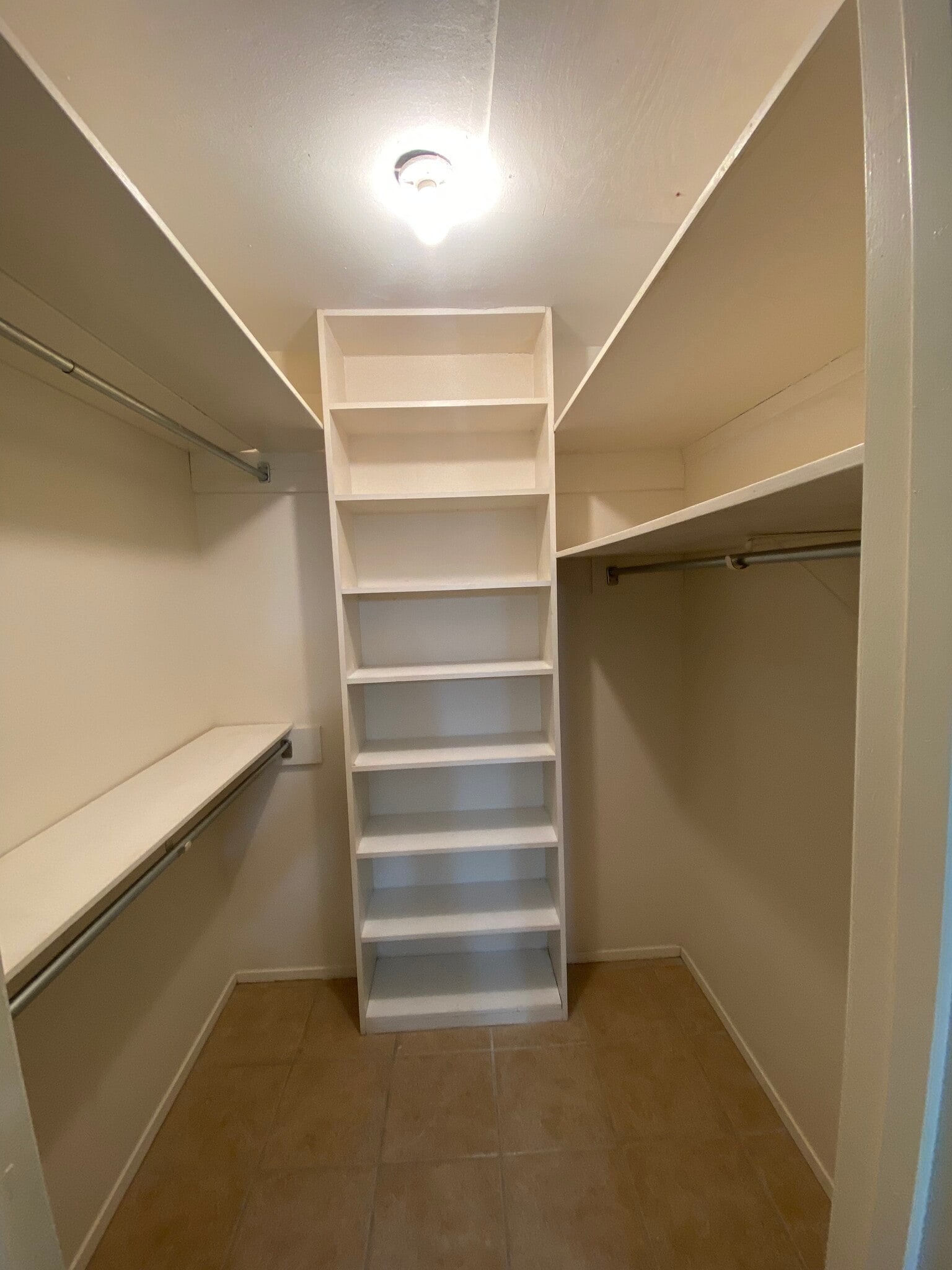 Master Closet with built ins - 400 W South Town Dr