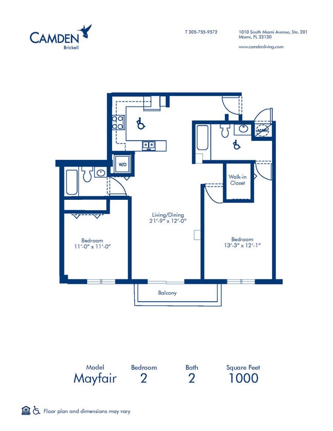 Floorplan - Camden Brickell