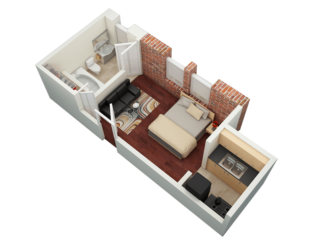 Floorplan - Brookmore Apartments