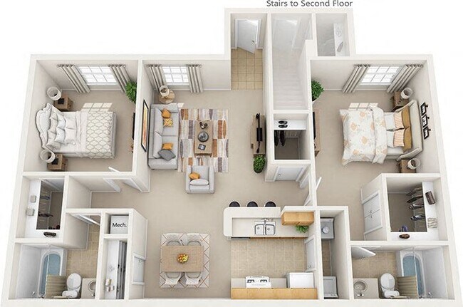 Floorplan - Newport Sound Apartments