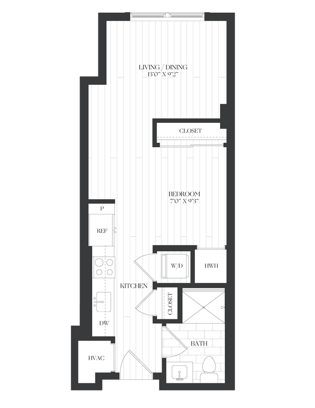 Floorplan - The Barrett at Chevy Chase Lake