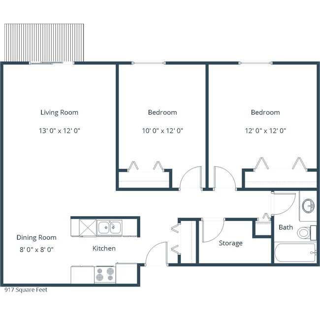 Floorplan - Sterling Pointe Apartment Community