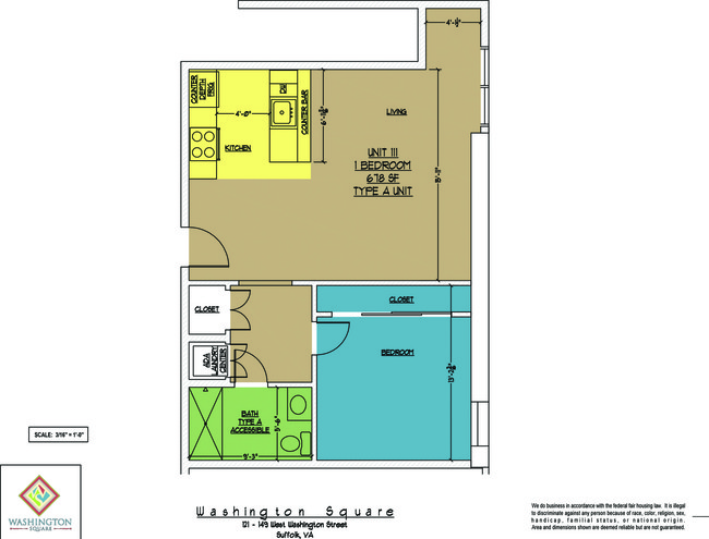 Floorplan - Washington Square