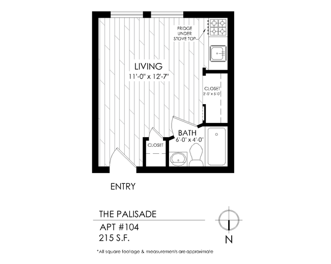 Floorplan - Palisade Apartments