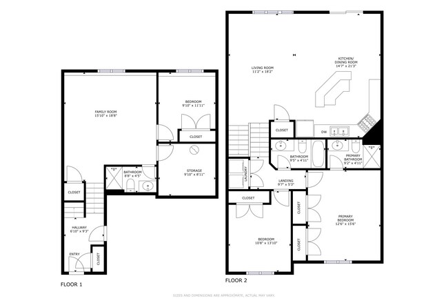 Floorplan - Town Square Townhomes