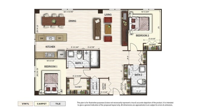 Floorplan - The Pinnacle @ 65