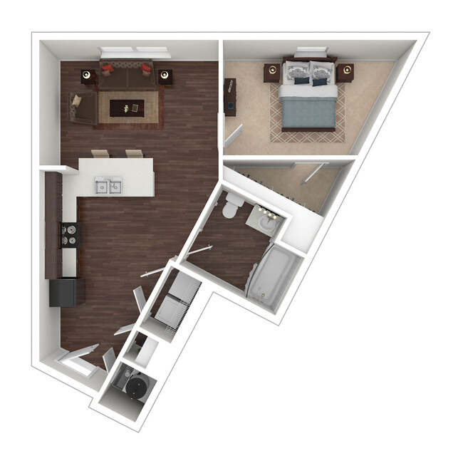 Floorplan - Carpenter Flats