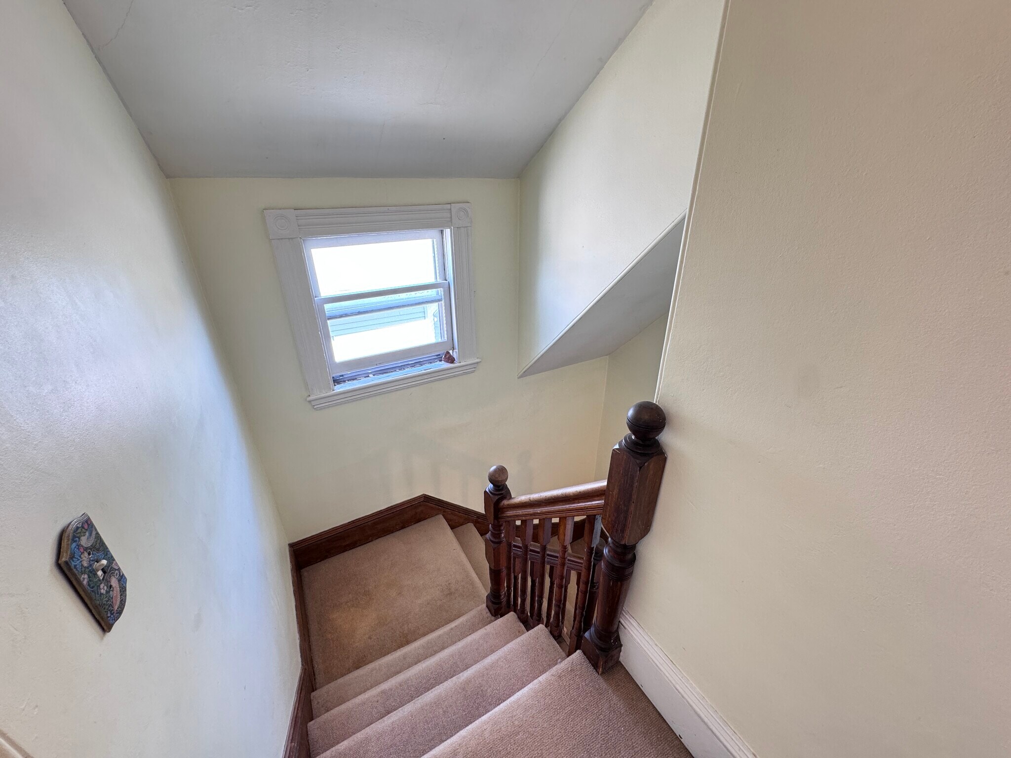 Entry stairs from front door - 104 Hancock St