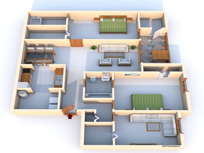 2BR/2BA - Jefferson Pointe