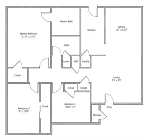 Gingko - Falls of Braeswood Apartments
