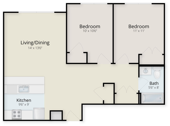 Floorplan - Indigo Block Master Tenant