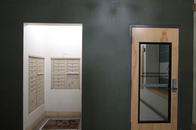 Secured building entry - 163 W 200 S