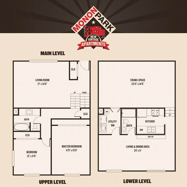 Floorplan - Monon Park, Managed by Buckingham Monon Living