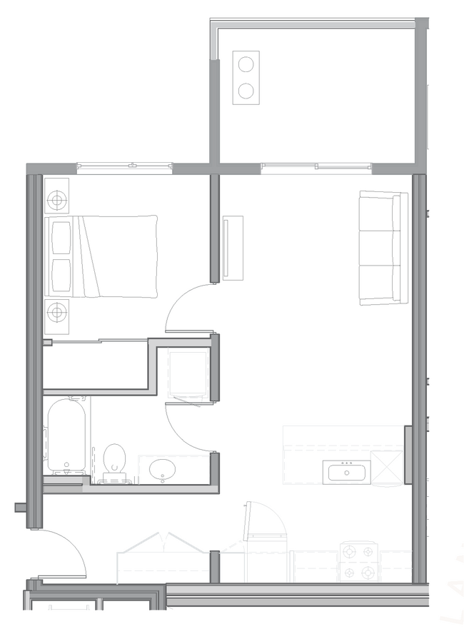Floorplan - Uptown at Kirkland Urban