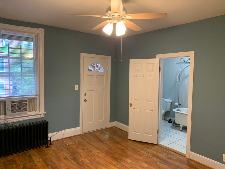 bedroom looking into Bath - 1827 Swann St NW