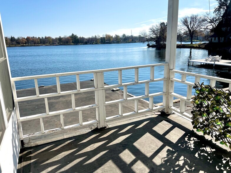 Beautiful lake view of Fowler lake year round. - 319 N Lake Rd