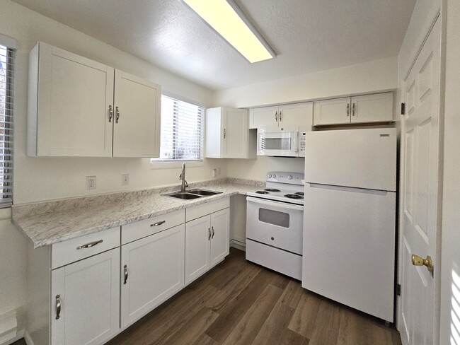 New Counter, Cabinets and Appliances - 702 N Wall St