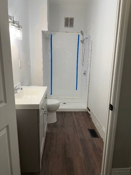 Bathroom#1-almost complete - 903 New Bern Ave
